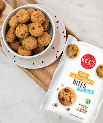 Load image into Gallery viewer, Gluten Free Choc Golden Crunch Bites 80g (30 Single Serves)