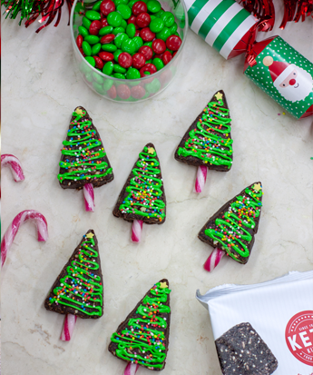 BROWNIE CHRISTMAS TREES – Kez's Kitchen