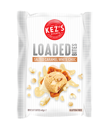 Load image into Gallery viewer, Gluten Free Salted Caramel White Choc Loaded Bites (50 Single Serves)
