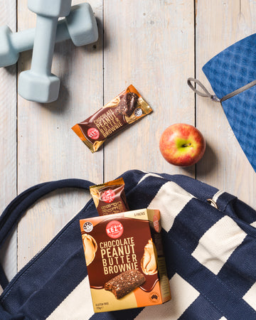 Gluten Free Chocolate Peanut Butter Brownies (6 MULTIPACKS /30 SINGLE SERVES)