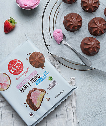 Gluten Free Strawberry Cream Fancy Tops Kez s Kitchen